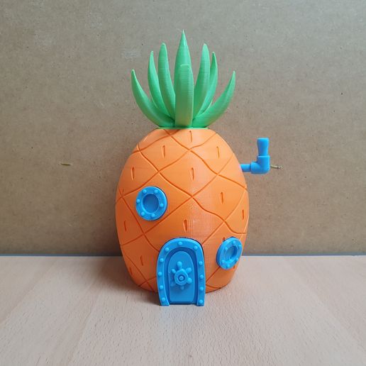Spongebob Pineapple House Coinbank 3D model