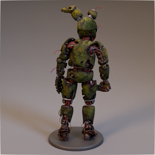 😵 Springtrap Figure - Dead by Daylight・ STL File for 3D printing・Cults