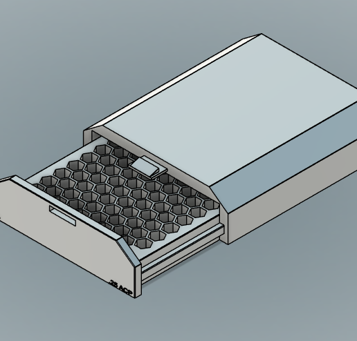 .25 ACP Ammo Box - 3D model önizlemesi