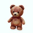 HG_00006.jpg TEDDY 3D MODEL - 3D PRINTING - OBJ - FBX - 3D PROJECT BEAR CREATE AND GAME TOY  TEDDY PET TEDDY KID CHILD SCHOOL  PET