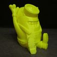 Happy Minion.JPG STL file Happy Minion (Easy print no support)・3D printable model to download, Alsamen