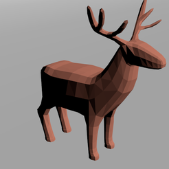 untitled.png low poly deer