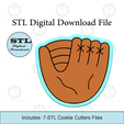 Etsy-Listing-Template-STL.png Baseball Glove Cookie Cutter | STL File
