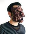 Capture_d_e_cran_2016-02-03_a__10.10.50.png Free STL file DARK MASK - JOINTED・3D print design to download