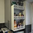 IMG_1017.JPG Big Rack with Hexagonal Pattern and Wall Mount for household & kitchen SPICE