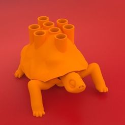 TORTUGA_01.jpg STL file TURTLE WORKING・3D printer design to download