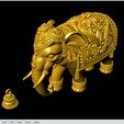 elephant-3d-cad-file-pic-6.png Elefant 3D-Druck Modell Datei-2