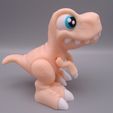 Rexy-The-Tyrannosaurus-6.jpg Rexy The Tyrannosaurus (Easy print and Poseable)