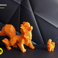 IMG_20200326_175603.png Archivo 3D Colección Pokemon Low Poly 151・Design para impresora 3D para descargar