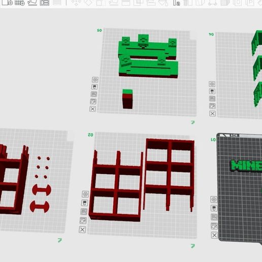 🦸 Minecraft Figure Display Stand – Pixel Style Mini Figure Holder・ 3MF ...