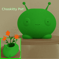 mooncake_thumb_1_1_1_1.png STL-Datei Mondkuchen-Vase - Chookitty Pot! herunterladen • Design für den 3D-Druck, wolfelipe