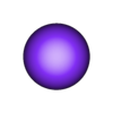 Water molecule Hydrogen (x2).stl Chemielampe