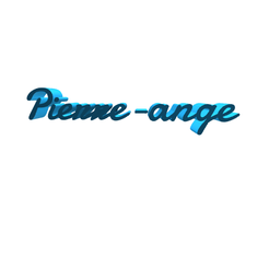 Pierre-ange.png STL-Datei Pierre-ange・Modell für 3D-Drucker zum Herunterladen
