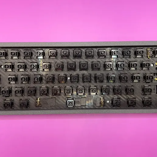 💻 RAKKA 60 /64 HE ANSI ISO PLATE PCB Mount Stabs・Free STL