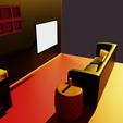 Warm-gaming-room_TV-and-sofa-view.png 3D warm gaming room