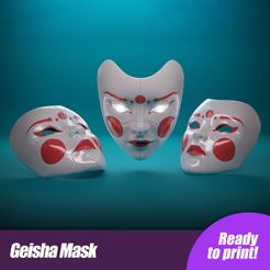 TemplateCults_Geisha.jpg Geisha Mask Ready to Print