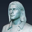 17.jpg Kurt Cobain portrait sculpture 3D print model