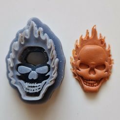 WhatsApp-Image-2023-09-12-at-3.44.28-PM.jpeg Fichier STL Crâne en feu - Découpeur d'argile pour Halloween・Modèle pour impression 3D à télécharger
