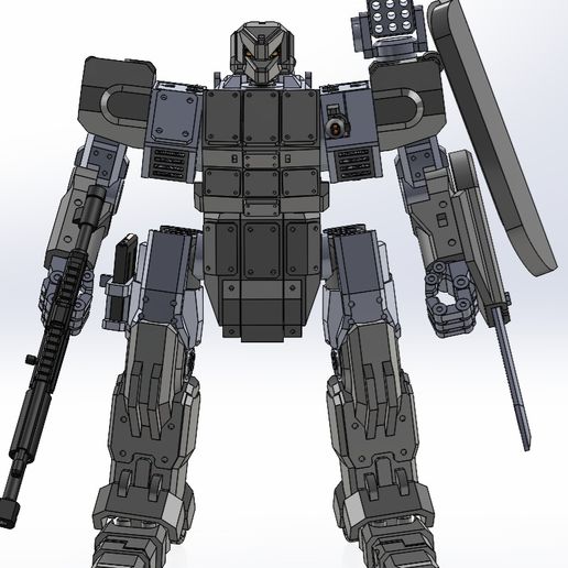 Wolf-8.jpg Mecha Assault Robot Wolf + Pilot 25% Off