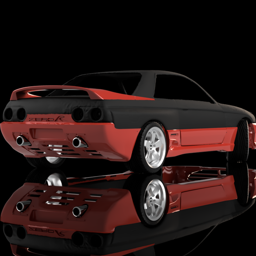 ミニカー R32 HKS ZERO-R MINI-Z Racer AWD MA-020 HKS Nissan Skyline (R32 GT-R) 1993