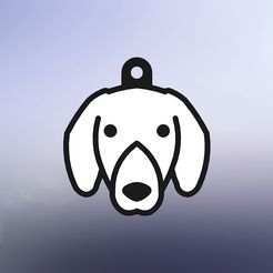 DACHSHUND-1.1.jpg Dachshund Dog Key Chain