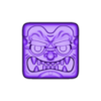 witch.obj Maceta Monster Cube Imprimible en 3D