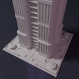 Skyscraper-2.png -Datei Skyscraper - Building - For board games like Monsterpocalypse kostenlos herunterladen • Vorlage für den 3D-Druck, Rayjunx