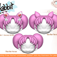 w1.png [KABBIT WIG] Usa Wig for Kabbit BJDs - (For FDM and SLA Printers)