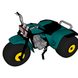 0.png ATV CAR TRAIN RAIL FOUR CYCLE MOTORCYCLE VEHICLE ROAD 3D MODEL 13