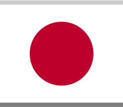 Japan_Flagge.png 3D Japan flag with frame 3-piece