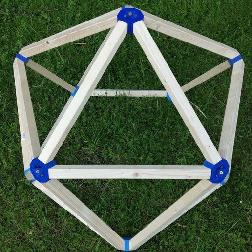 90f1d68d7e2662020de8e5f539645ca8_display_large.jpg Icosaèdre régulier Dôme Connecteur d'interconnexion