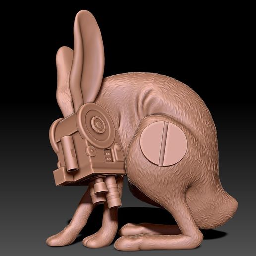 🐇 Rabbit・Free STL File for ・Cults