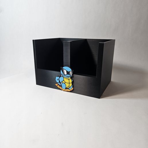 Trading Card Sleeve and Top Loader Dual Holder Box Dispenser STL File  for 3D printingCults