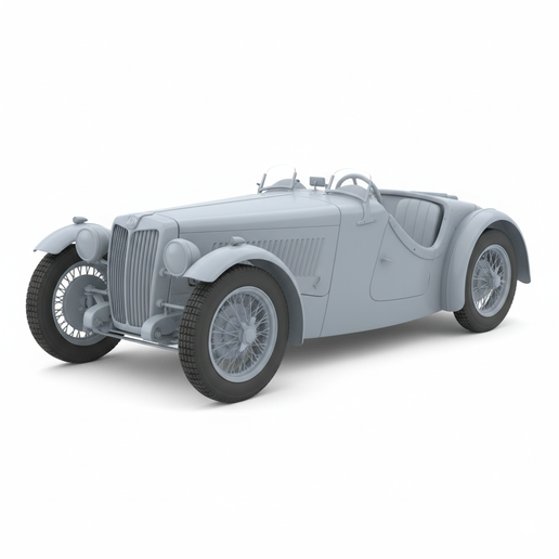 MG K3 Magnette slot car STL, track car STL, pickup truck STL, modern hypercar STL, steampunk car STL, hybrid car STL, stance car STL, drag muscle car STL, 2010 supercar STL, convertible STL, open wheel car STL, easy to print car, tuner car STL, widebody c