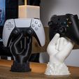 DSCF3391.jpg Hand Controller Holder MK.I Stand PS5 / Xbox Series / Xbox One