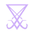 lucifer symbol.stl satan lucifer symbol leviathan devil death symbols