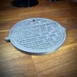 IMG_7533.jpg TMNT Sewer Cover for 1/4 scale figure stand Great for NECA 16" Turtles