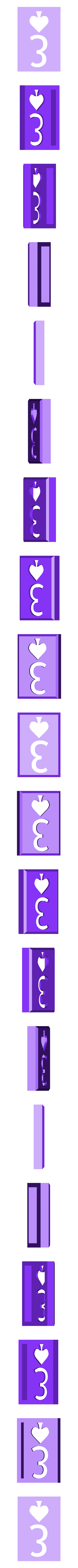 BlockSpades03.stl Player Card Tiles with Transforming Box
