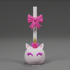 Candy-Paint_001.png STL-Datei Bonbons im Einhorn-Stil・Design für den 3D-Druck zum Herunterladen, XVicky3D
