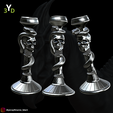 4.png Hogwarts Slytherin Candlestick Holder