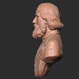 06.jpg General Ambrose Powell Hill bust sculpture 3D print model