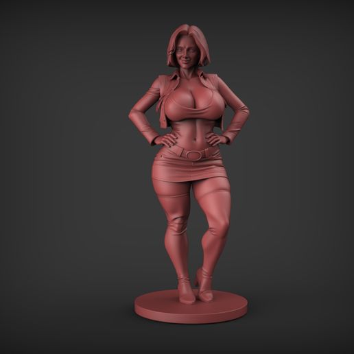 Vera Cyborg Warrior Figure STL