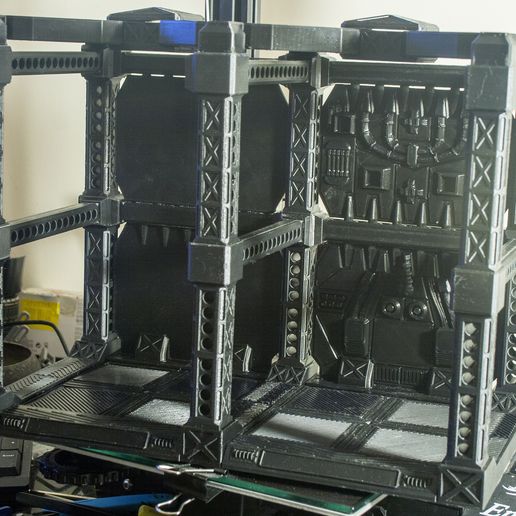 20240409-IMG_0003.jpg Modular Gunpla Display Hanger Extension Kit