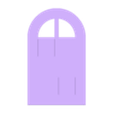 doors.stl Village chapel H0 scale