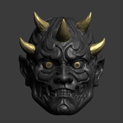 1111.jpg Archivo STL Máscara de Darth Maul Señor del Crimen Star Wars Señor de los Sith Modelo de impresión 3D・Plan imprimible en 3D para descargar