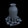Clay_Jug_22_Supported.png 22 Clay Jug FOR ENVIRONMENT DIORAMA TABLETOP 1/35 1/24