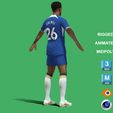 Colwill_4.jpg 3D Rigged Levi Colwill Chelsea 2024