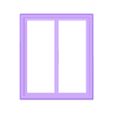 window v2 frame.stl Door, Windows, Roof Tiles SET