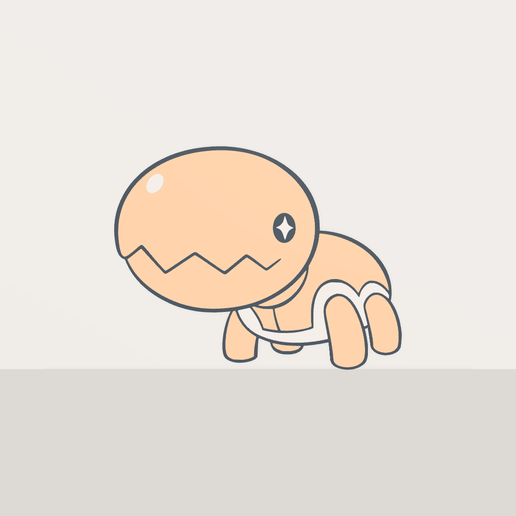 Pokemon Hoenn Trapinch #328 Wall Art