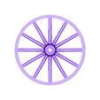 wagon wheel.STL Wagenrad